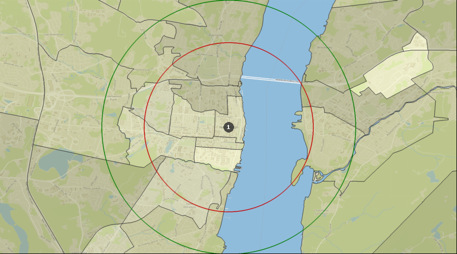 Newburgh, New York - Percentage of the Population with a Bachelor